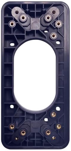 Grothe 15° Winkeladapter passend für vidoora WLAN/LAN Türstation kombinierbar bis 45° - 3 x 15° (Zur