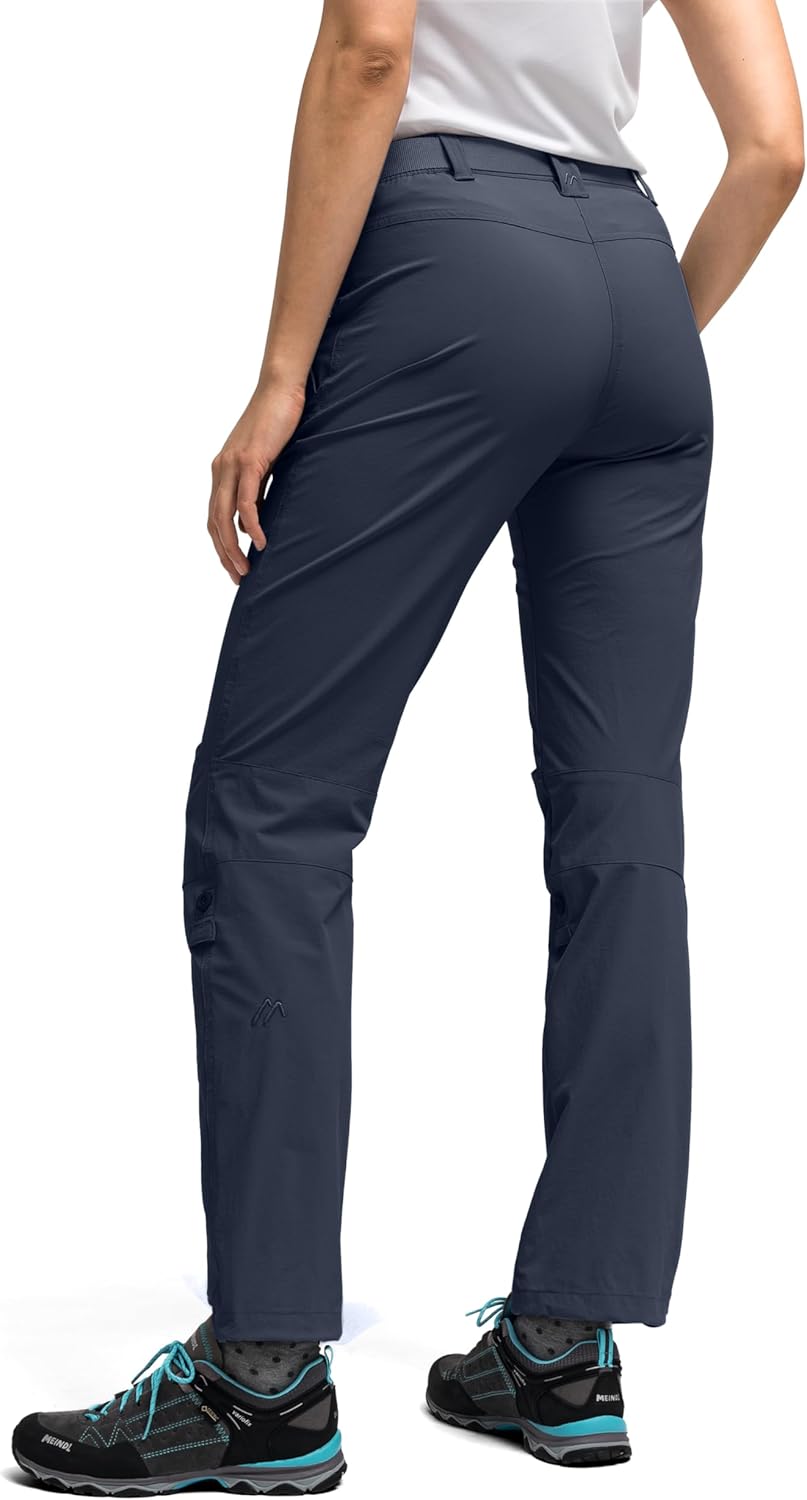 Maier Sports Damen Outdoorhose Lulaka, funktionale Wanderhose, atmungsaktive Trekking-Hose mit Rollu