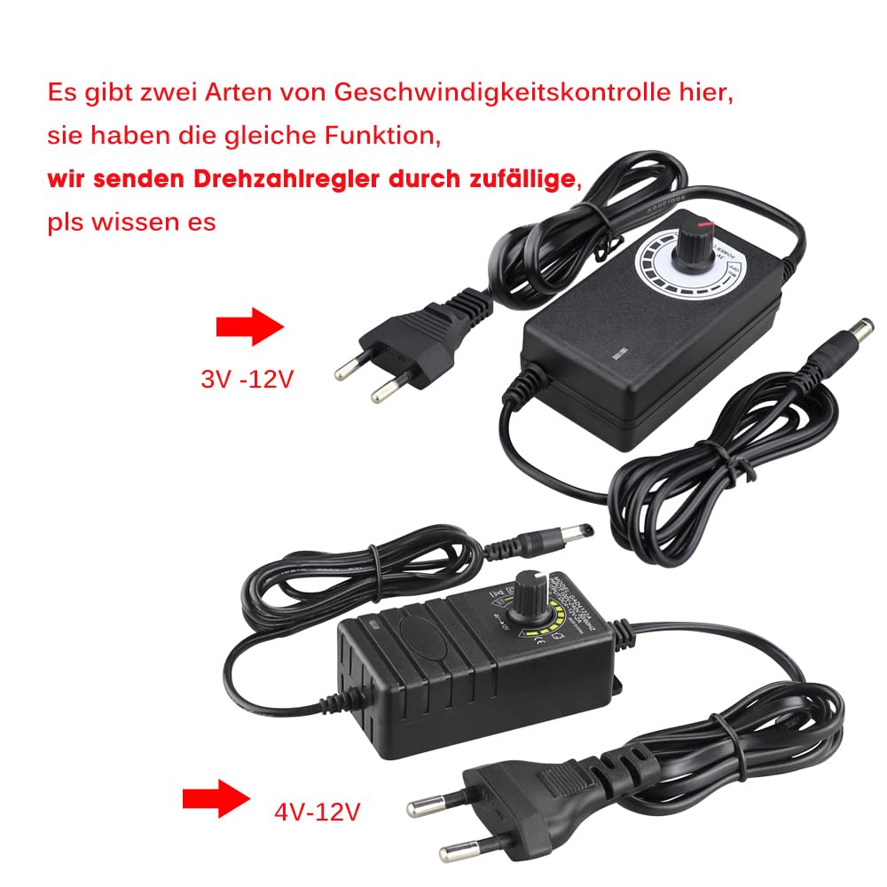 GDSTIME 230V Radial Lüfter 97mm x 33mm Radialventilator DC 4V -12V einstellbar Geschwindigkeit Geblä