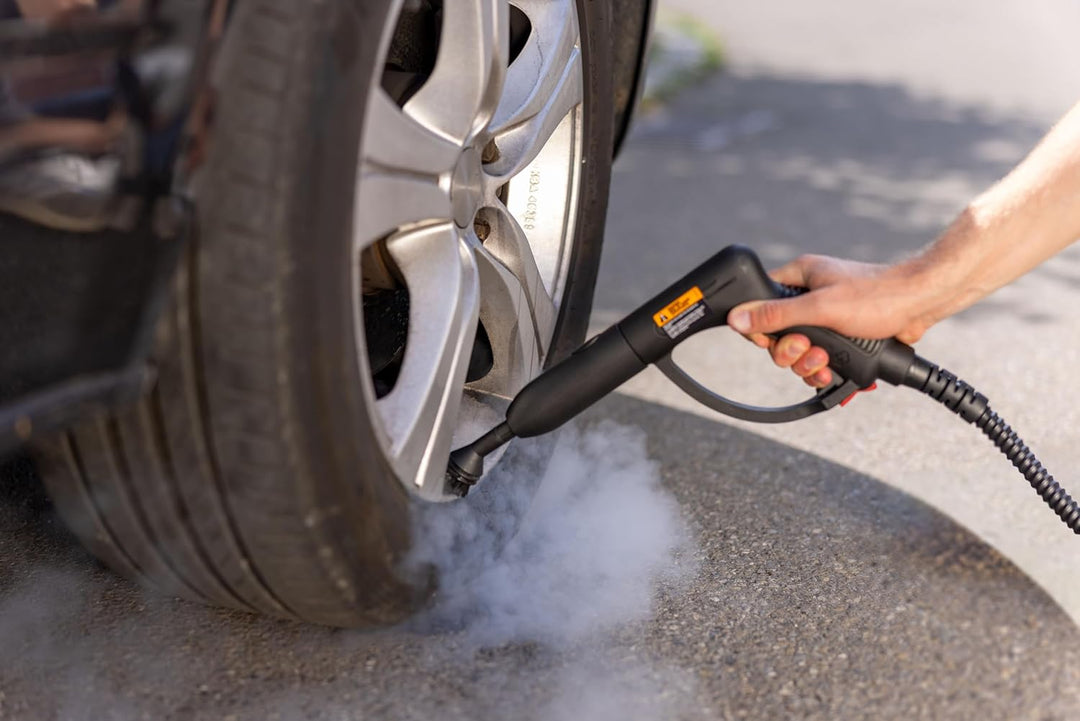 WAGNER Power Steamer 915 E, multifunktionaler Dampfreiniger mit 18 Zubehörteilen, Dampfdruck 3,5 bar