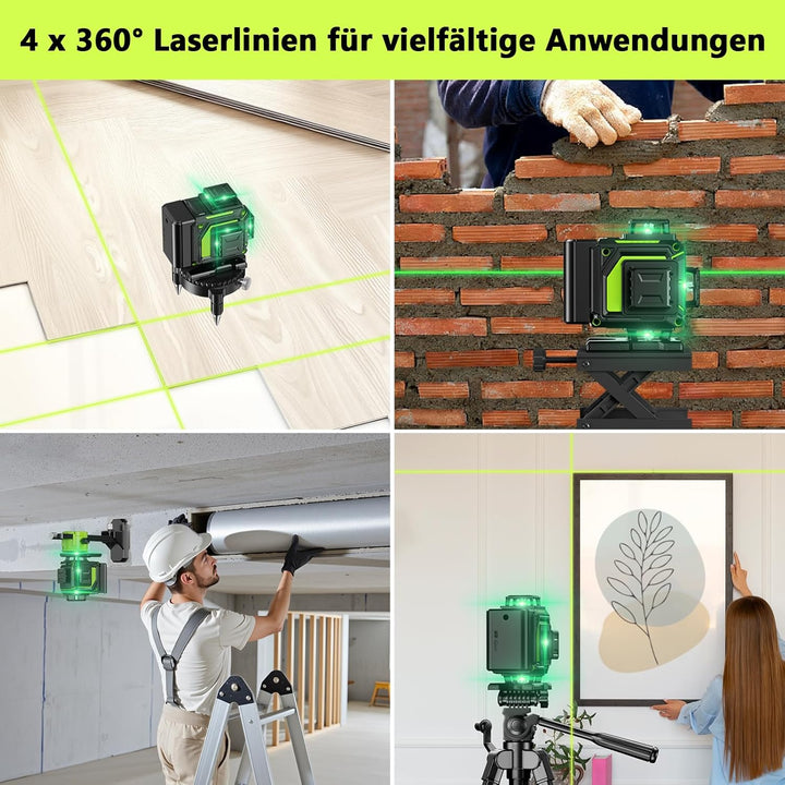 Kreuzlinienlaser 16 Linien Nivellierlaser mit Stativ OC3, OC3