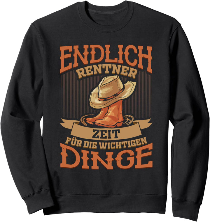 Line Dance Rentner Ruhestand Line Dancing Rente Sweatshirt
