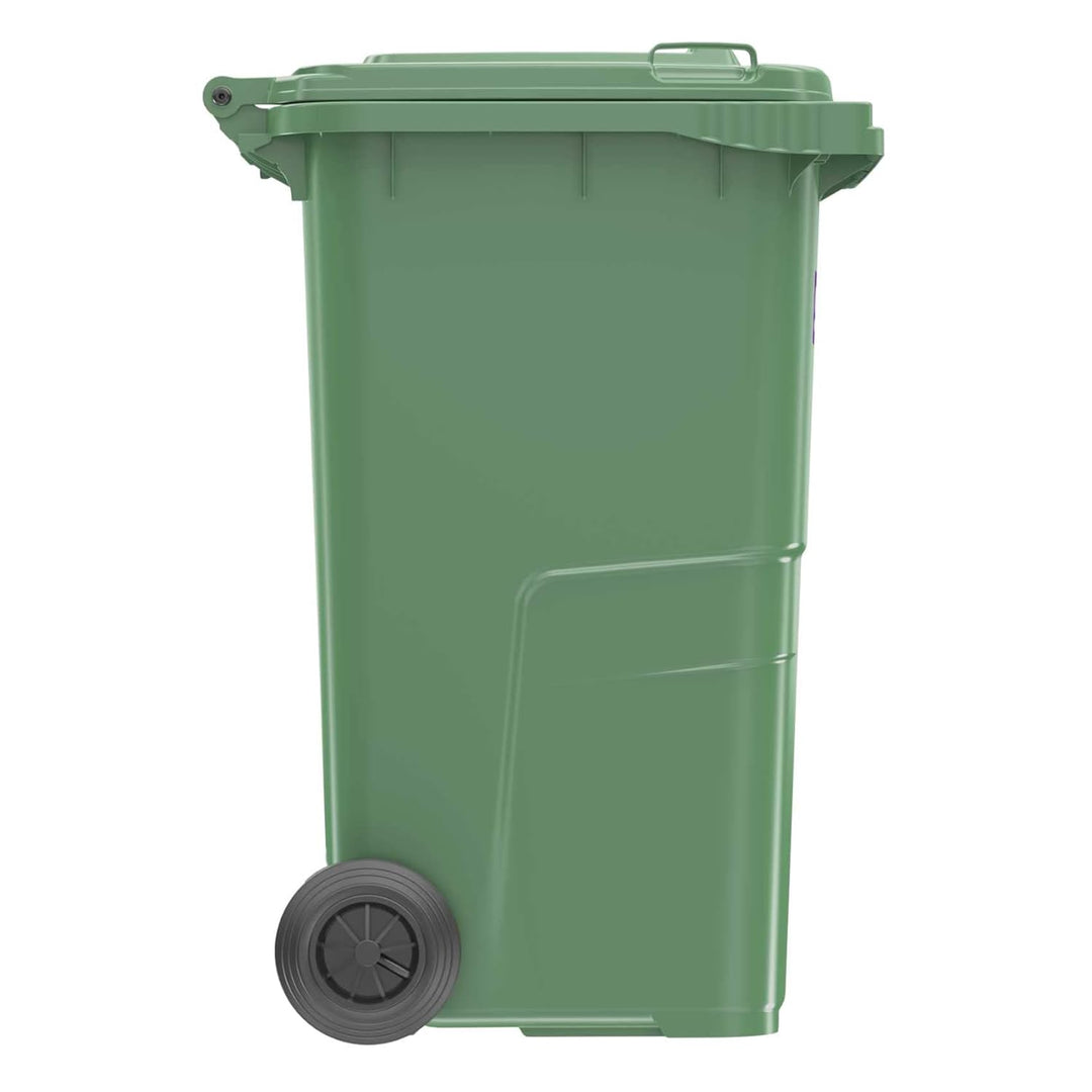 Mülltonne SULO 240 L Mülltonne Recycling Mülleimer Haushaltsmülleimer mit Deckel grün (22065)