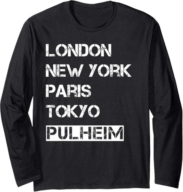 Meine Stadt! Geburtsort & Heimatliebe Pulheim Langarmshirt