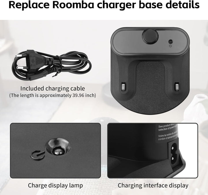 ANTIEE Charger, Charger Base, Charging Dock Akku für Docking Station e5 e6 i1 i3 i4 i6 i7 i8 500 600