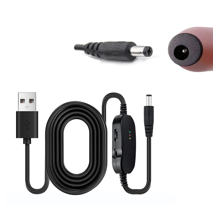 Ersatz-Netzkabel für Nagelbohrer, Geschwindigkeit und Richtung, verstellbares USB-Kabel, Nagel-E-Fil