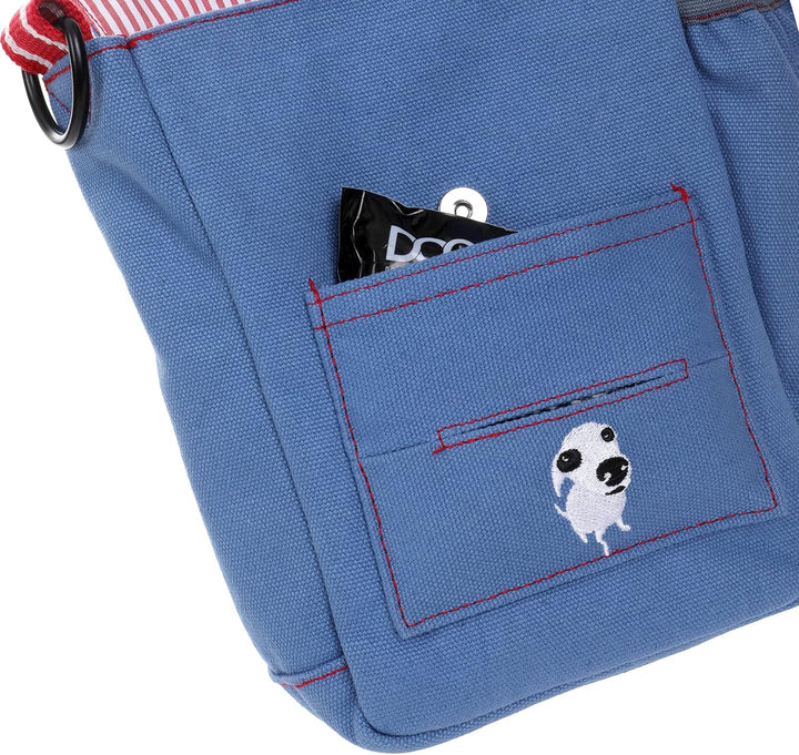DOOG Walkie Umhängetasche Blau, Blau