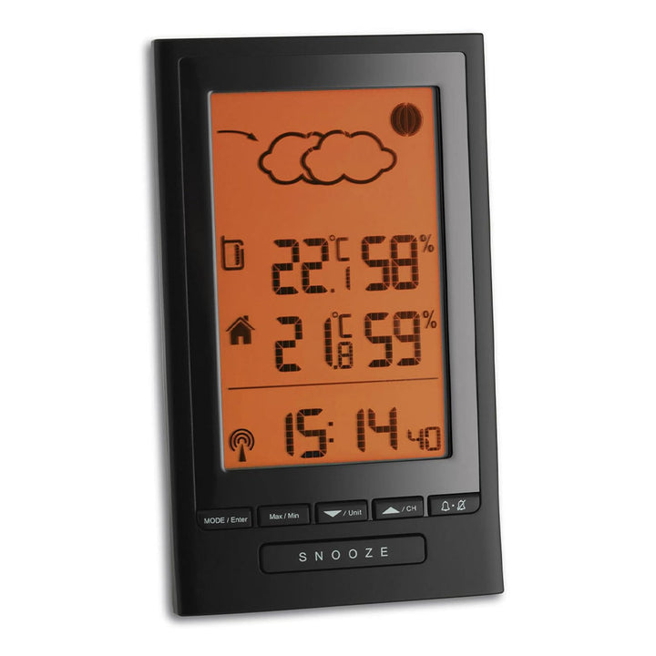 TFA 35.1122.99 Funk-Wetterstation MODUS PLUS SPEZIAL mit 2 Display Wettervorhersage Wettertendenz