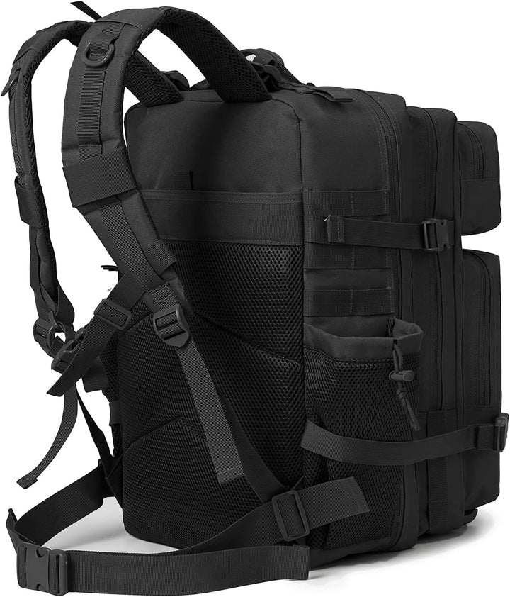 QT&amp;QY Taktischer MilitäR Rucksack Herren Gross 25l/35l/45L Bundeswehr Rucksack 3 Tage Molle Armee Ru