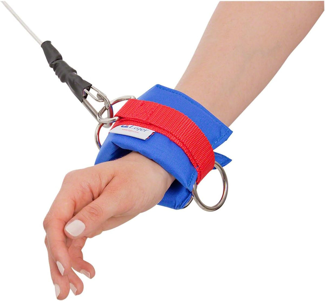 Hand- Fussgelenkgurt für Kabelturm Kabelzug Seilzug Reha Therapie Training Sport
