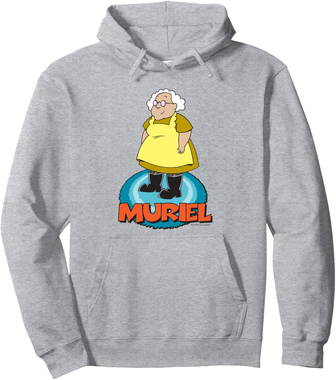 Courage the Cowardly Dog Muriel Standing Pullover Hoodie