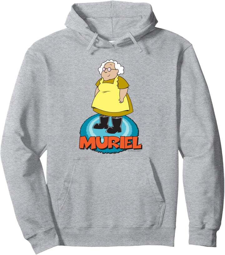 Courage the Cowardly Dog Muriel Standing Pullover Hoodie