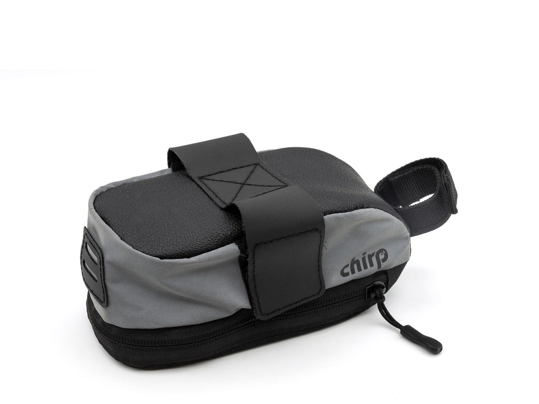 Chirp Reflex Satteltasche M universelle Klettbefestigung wasserabweisend 0,6L Volumen mit reflektier