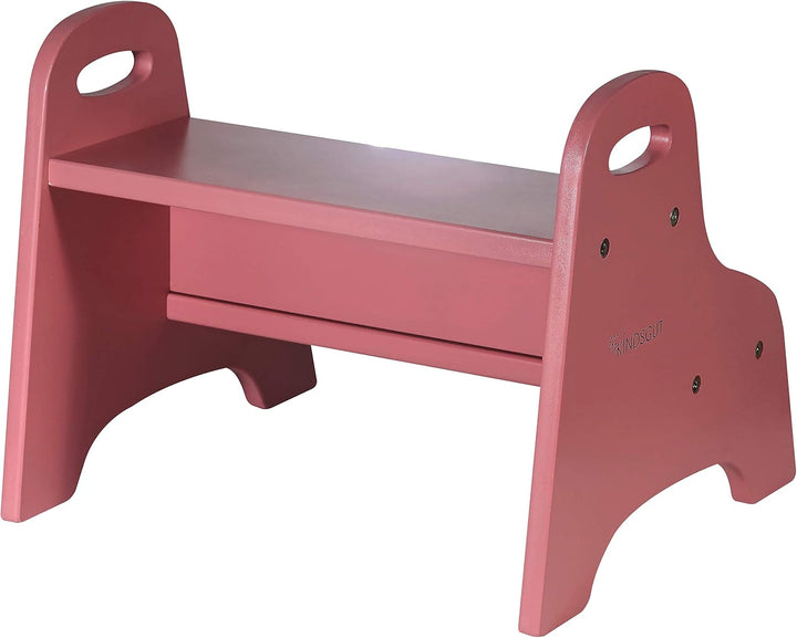 Kindsgut Holztritt, Tritt-Hocker mit 2 Stufen ideal für Kinder, dezente Farben und hochwertige Quali