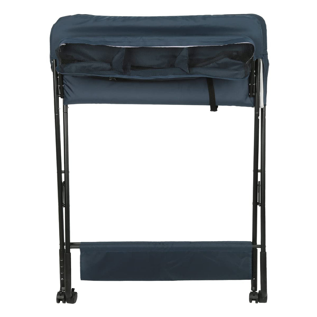 Wickeltisch klappbar | Wickelkommode mit Auflage | platzsparend & mobil | Wickelkombination mit Abla