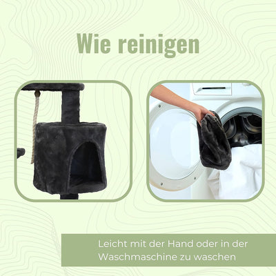 Mobiclinic® Pets, Kratzbaum, Modell Silvestre, Europäische Marke, Grösse: Medium, Zum Klettern, 3 Hö