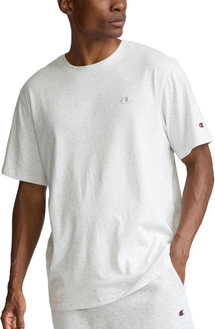 Champion Unisex Klassisches Jersey T-Shirt Hemd S Oxford-grau, S Oxford-grau
