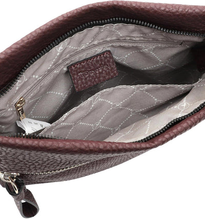 Tamaris Umhängetasche Martha 32481 Damen Handtaschen Uni Einheitsgrösse Wine 690, Einheitsgrösse Win