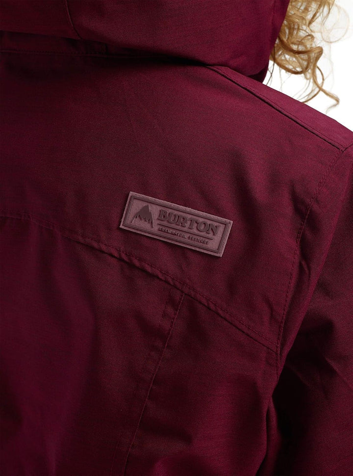 Burton Damen Jet Set Snowboard Jacke M Port Royal Heather, M Port Royal Heather