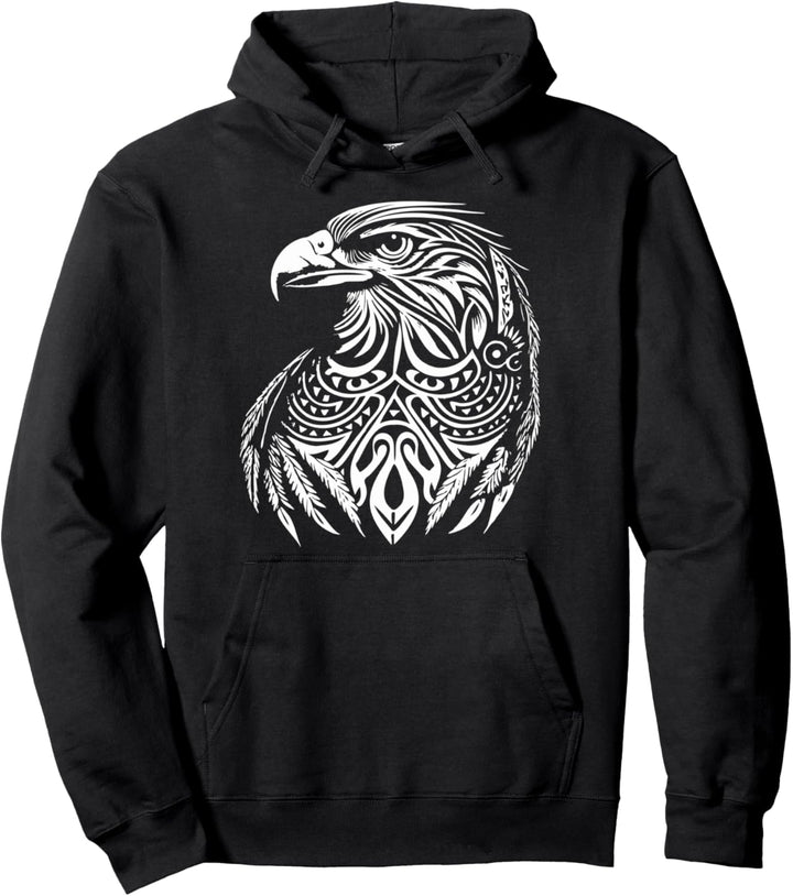 Adler, Federn, König der Luft, Geisttier, Vogel, Freiheit Pullover Hoodie