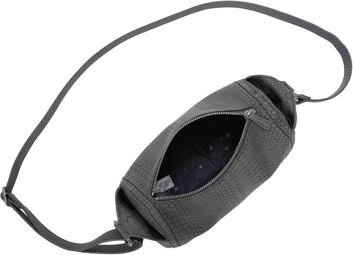 Fritzi aus Preussen Damen Drum02 Cross Ecxo 457 Black Idol Umhängetasche, One Size