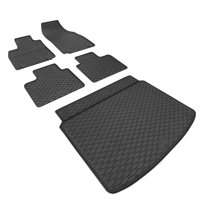 Gummifussmatten und Kofferraumwanne EIN Set passend für MG ZS Hybrid+ ab 2025