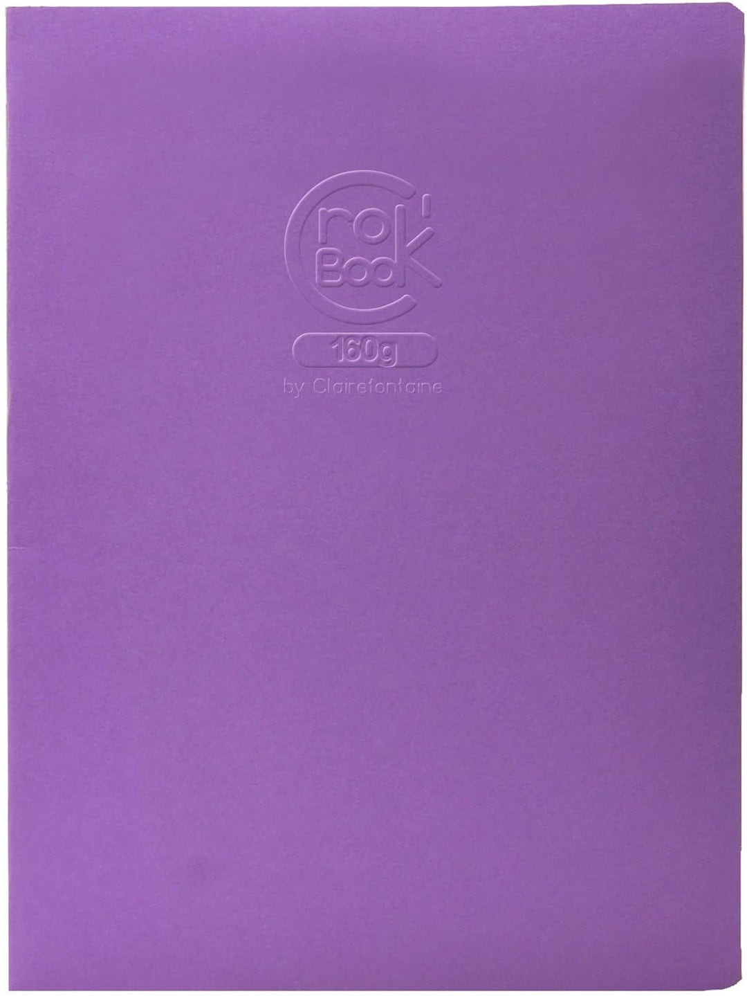 Clairefontaine 60338C - Packung mit 10 Skizzenheften Crok'Book 17x22cm Hochformat 20 Blatt weisses Z