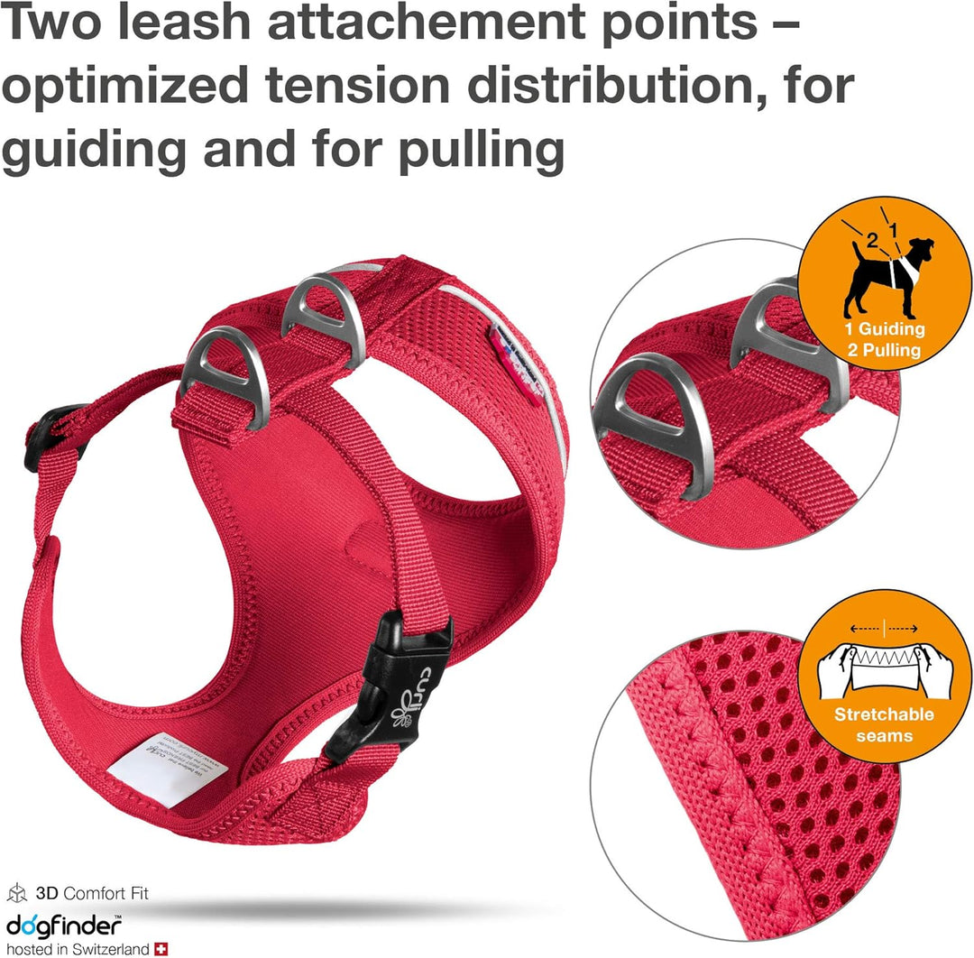 Basic Harness Air-Mesh Red M M Red, M Red