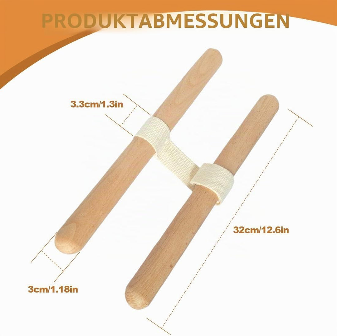 Dehngerät & Stretchinggerät 2-in-1, 2-in-1 Flexibilitäts- & Rückentrainer, Rückenstrecker mit Variab
