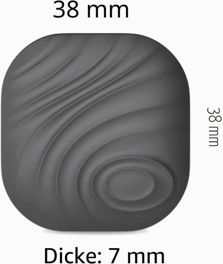 Nutale Air Schlüsselfinder Tag Kaffee - Only IOS - 4PCS Schlüssel Finden mit Bluetooth Finder Tracke