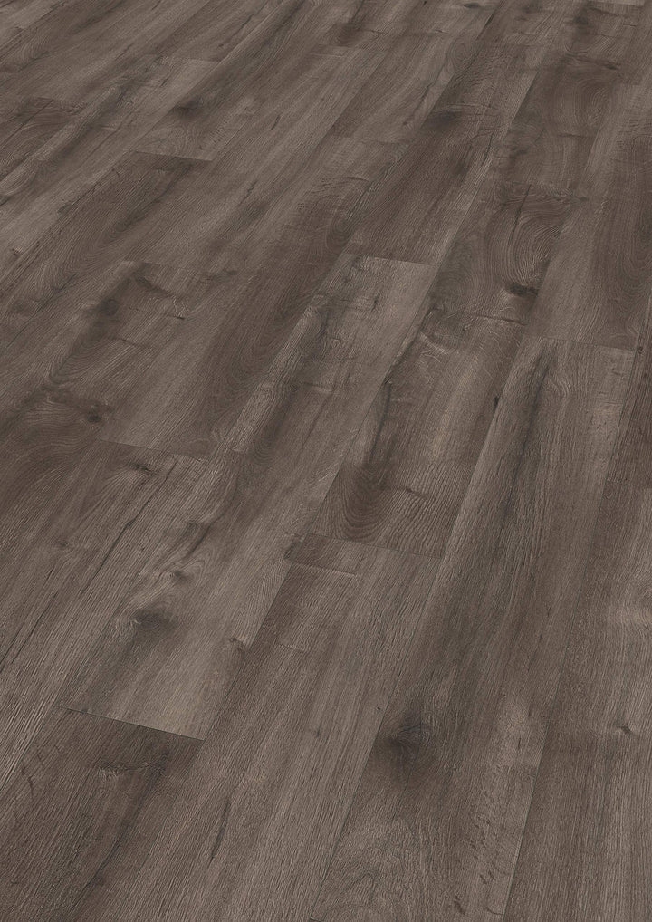 EGGER Home Laminatboden EHL144 Loja Eiche grau (8mm, 1,995m²) | authentische Holzoptik | | Einfache