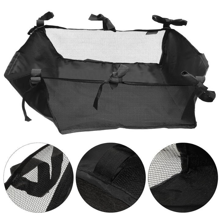 Kinderwagen Organizer Netzkorb Universal Aufbewahrungstasche Aus Oxford Stoff Leicht Tragbar Grosser