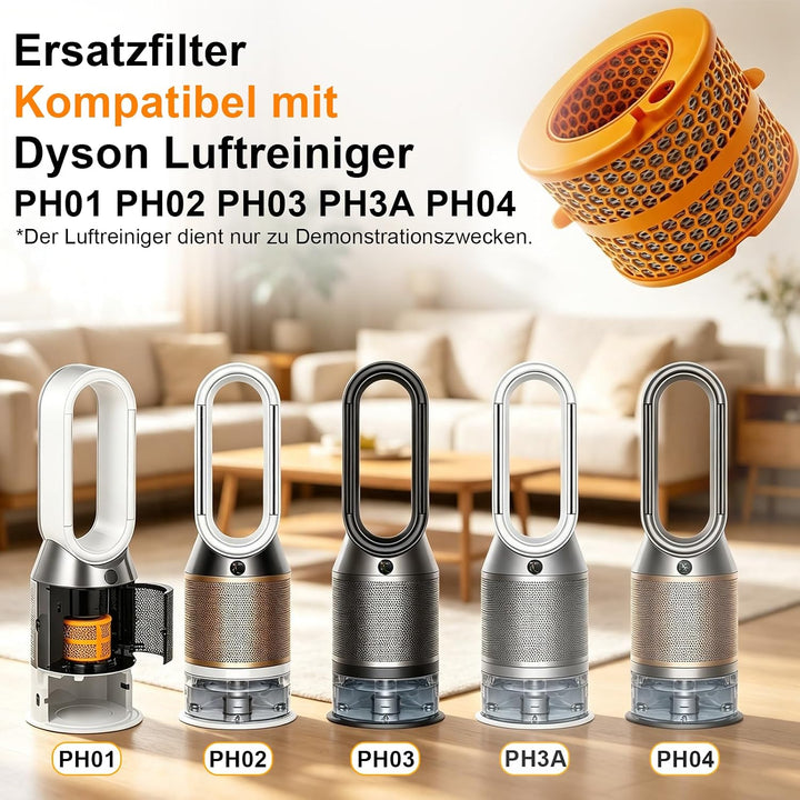 PH04 Filter für Dyson Luftreiniger PH04 PH03 PH02 PH01 PH3A 2stk, 2stk