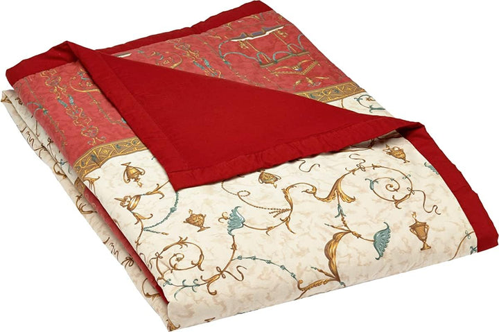 Bassetti Oplontis Granfoulard, Baumwolle, Rot, 180 x 270 cm