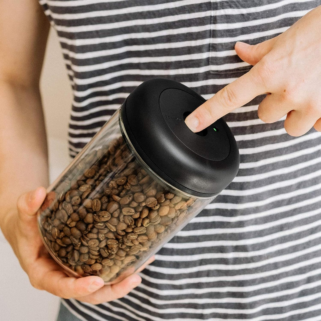 Fellow Vakuumbehälter zur Aufbewahrung von Kaffee und Lebensmitteln, integrierte Vakuumpumpe, hermet