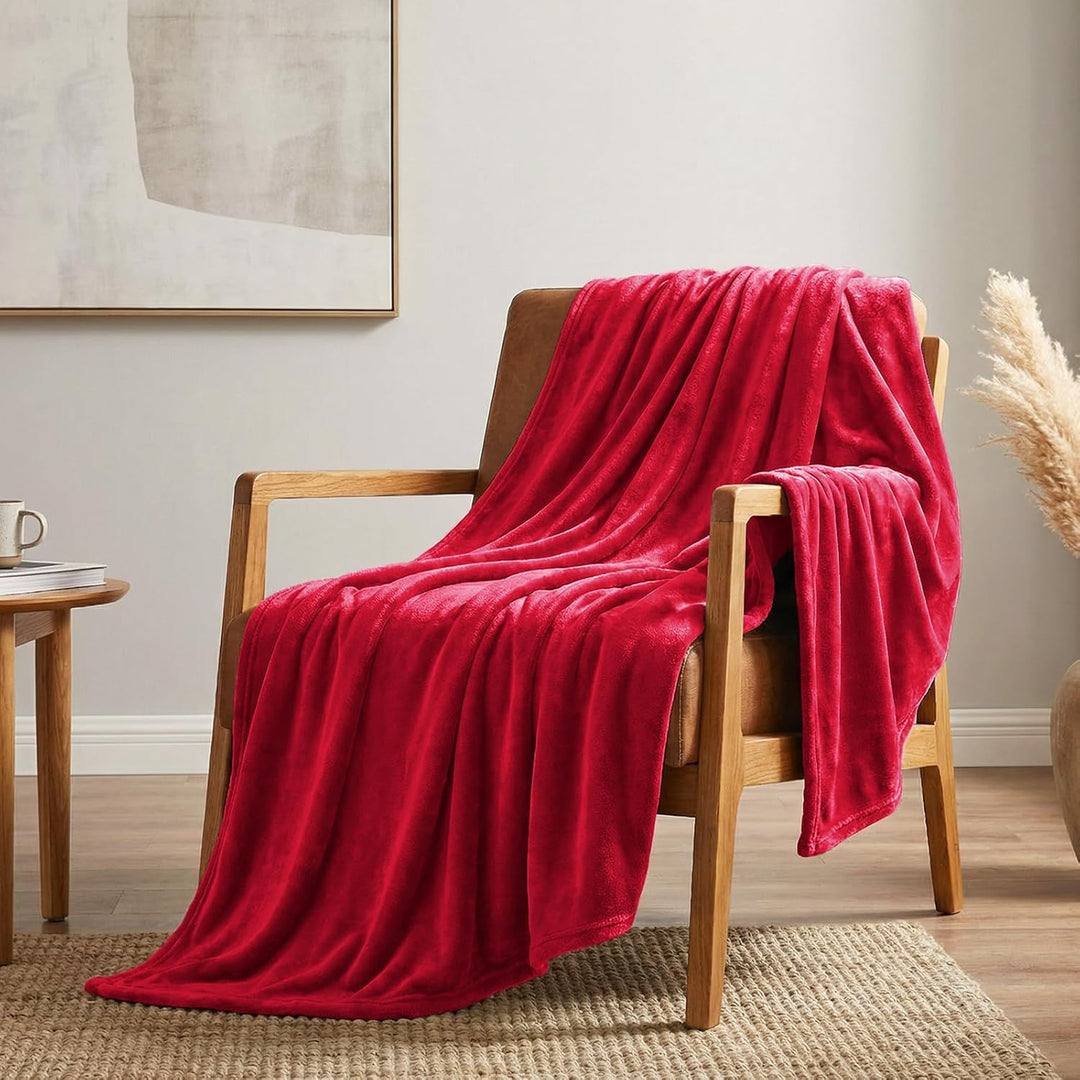 CozyLux Kuscheldecke Flauschig Decke 150x200 - XL Flanell Kuscheldecke 150x200, Weiche Sofa Decke, W