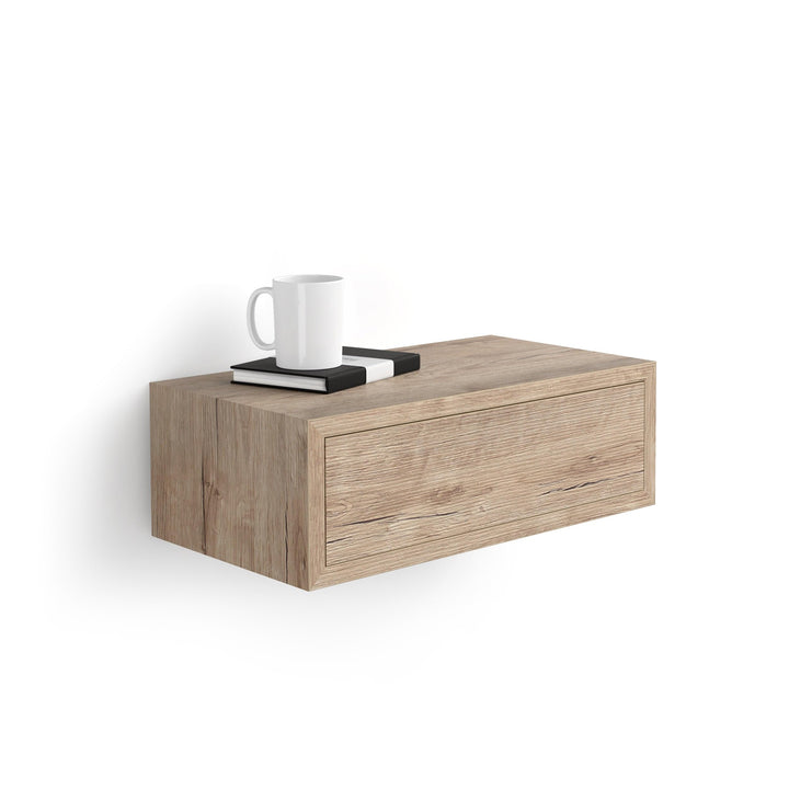MOBILI FIVER, Riccardo Nachttisch, Eiche, Made In Italy, Eiche