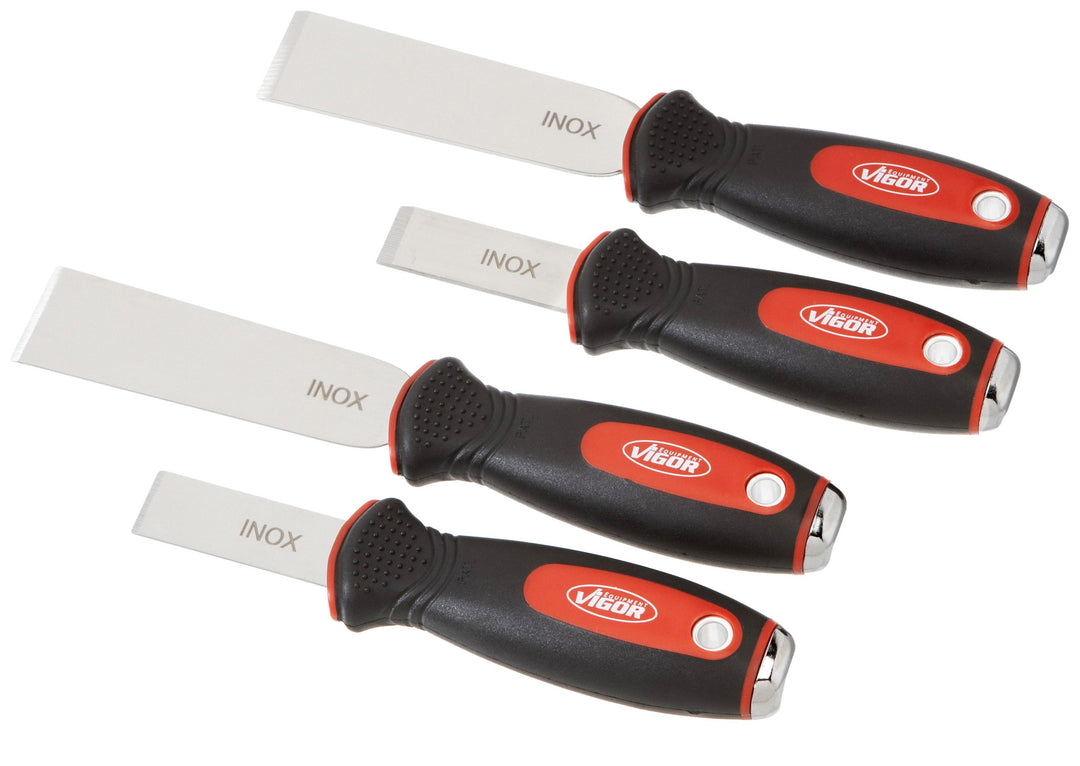 Vigor V1283 Schabersatz, 4-teilig