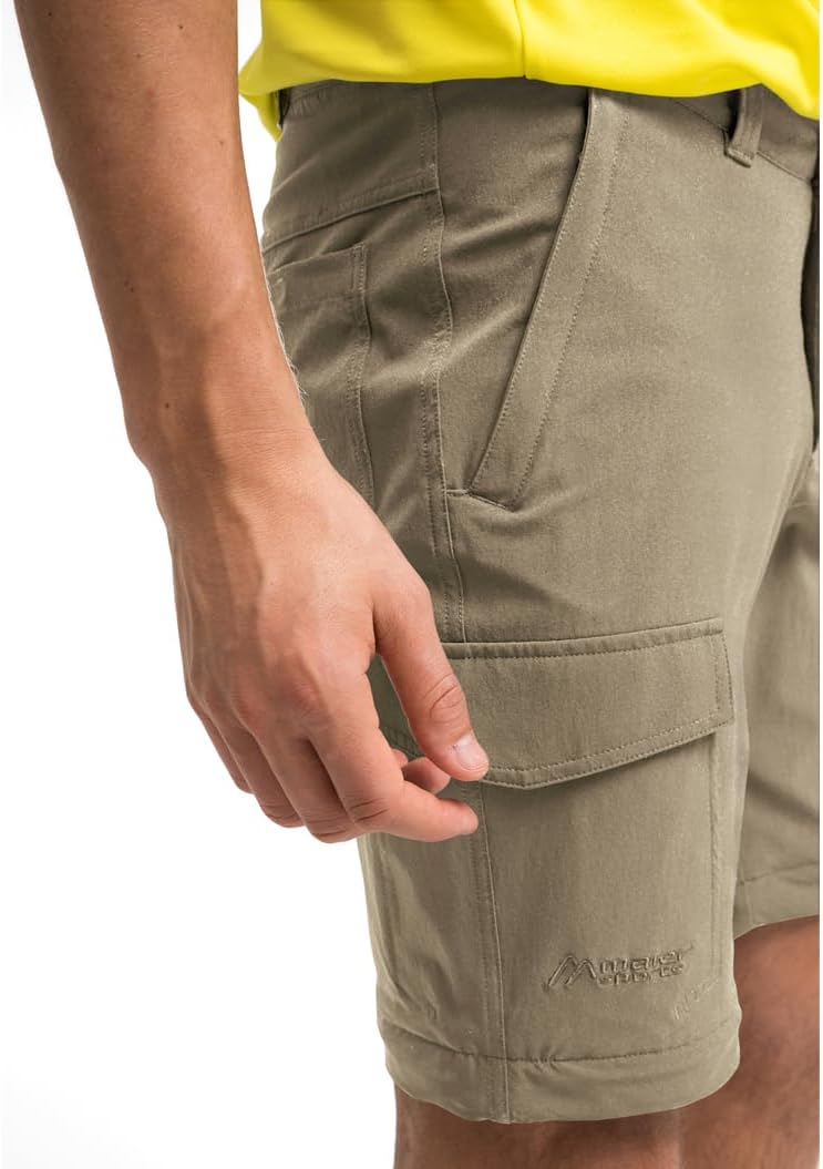 Maier Sports Torid Slim Zip, Herren Wanderhose, Wasserabweisende Outdoorhose für Trekking und Hiking