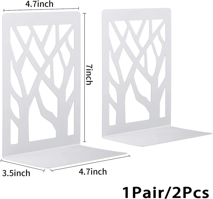 1 Paar Buchstütze, Buchstützen, Book Holder CD Kinder Metall, Bücher Halter für Regal, Ordnerhalter