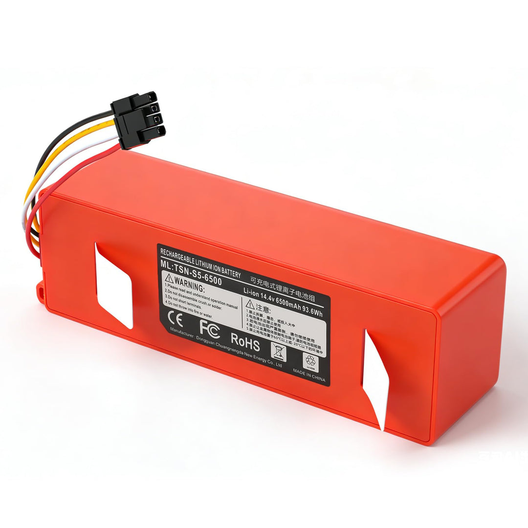 14.4V 6500mAh Ersatzakku für Xiaomi Roborock Q5, Q7, S5, S6, S7, S50, S51, S55, S60, S4 staubsauger,