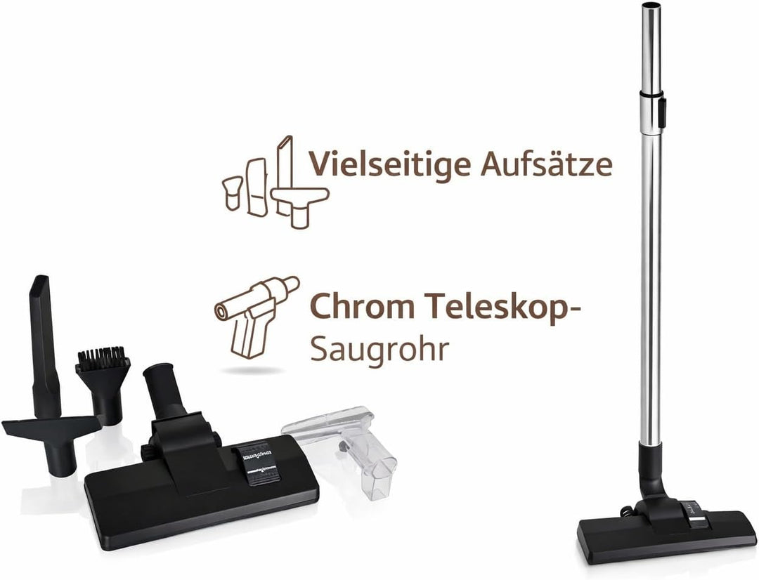 arnica Hydra Rain Pro - Waschsauger - 2400W - Wasserfilter HEPA13 - Nass Trocken Teppich Polster Har