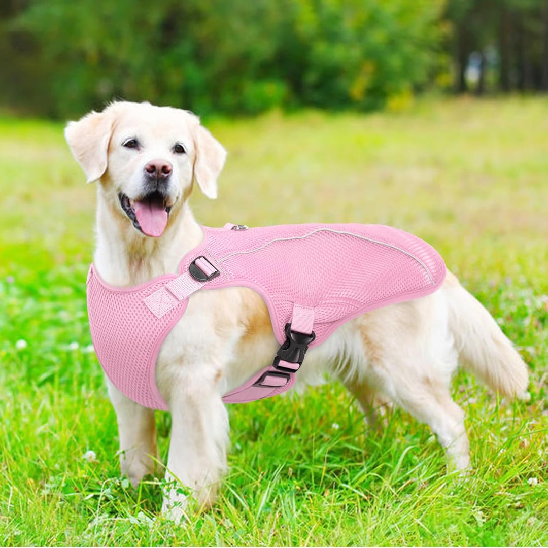Kuoser Hund Kühlweste, Kühlweste für Hunde zur Abkühlung im Sommer, Atmungsaktive Hundekühlweste mit