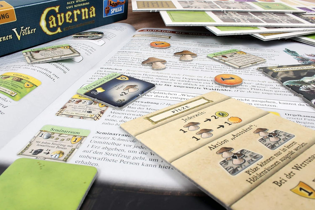 Lookout | Caverna – Die vergessenen Völker | Erweiterung | Expertenspiel | Brettspiel | 1-7 Spieler