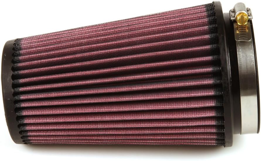K&N RU-3130 KFZ und Motorrad Gummi Universalluftfilter, Rot, Luftfilter