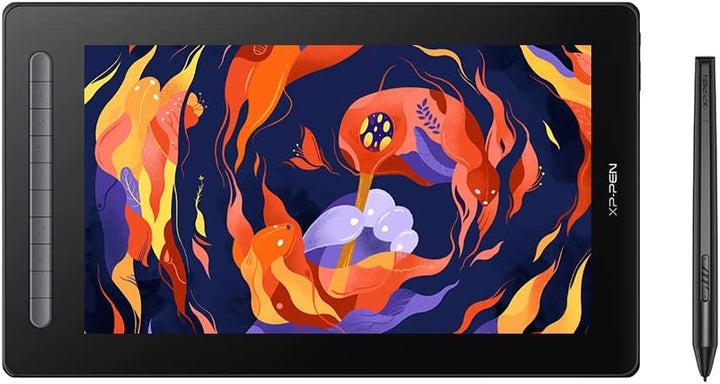 XP-PEN Artist 16 2nd Grafiktablett 15,6 Zoll Pen Display, 1920 x 1080 Pixels Grafik-Display, X3 Smar