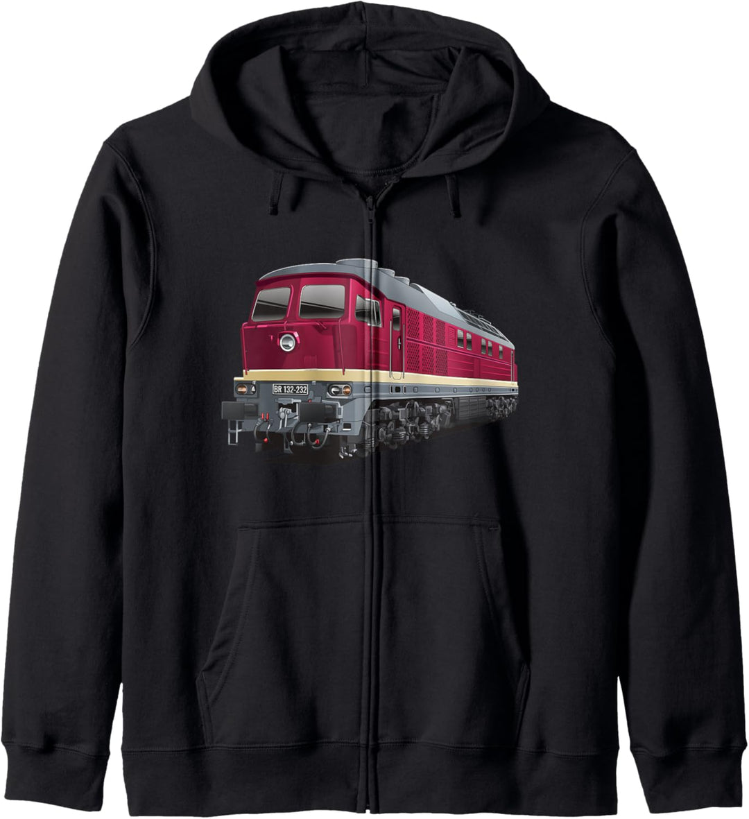 Ludmilla Modellbahn Eisenbahn Diesel-Lok BR 132 BR 232 Kapuzenjacke