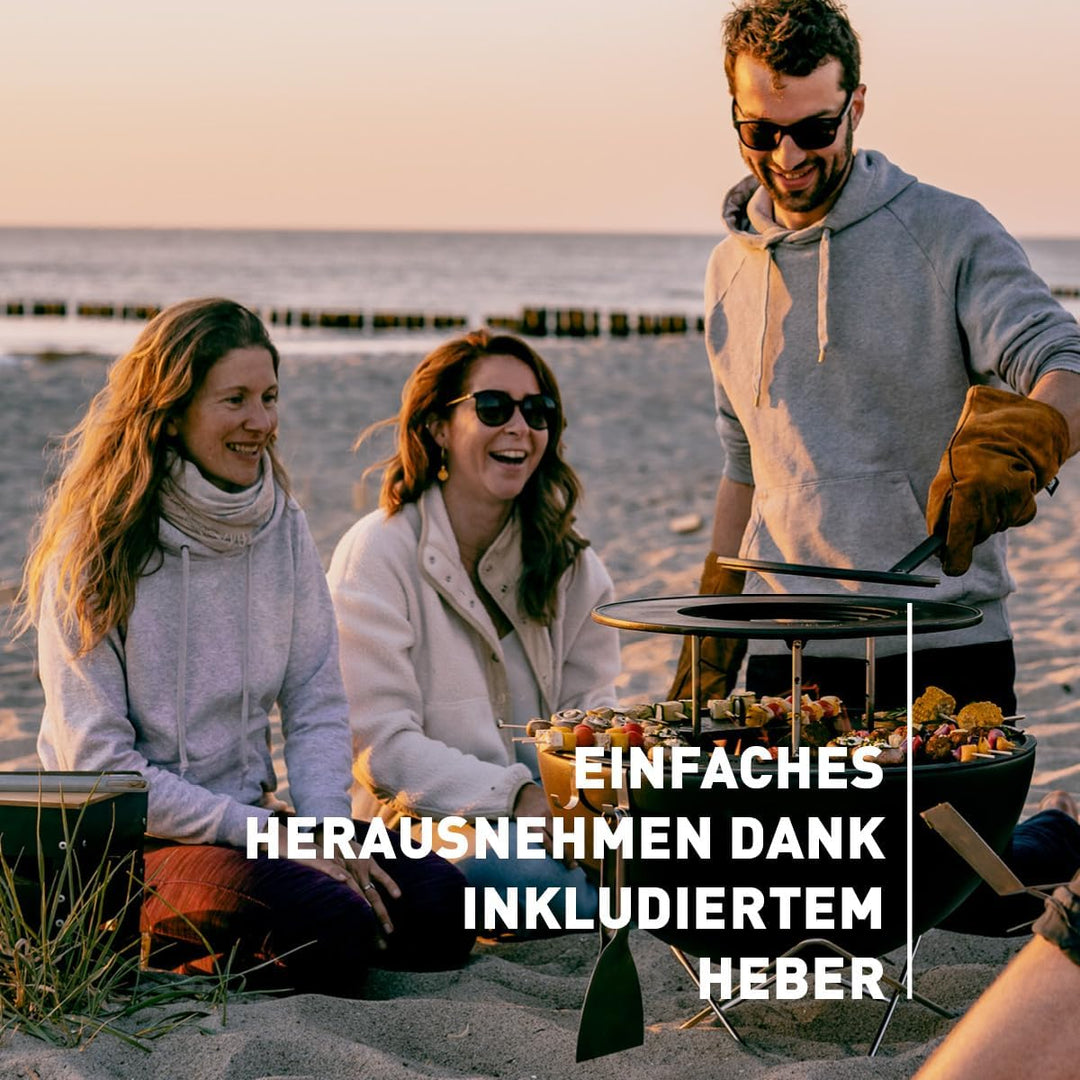 höfats - Bowl 57 Sear Grate - Gussrost Ø 26 für zusätzliche Grillfläche auf Bowl 57 mit Plancha Ring