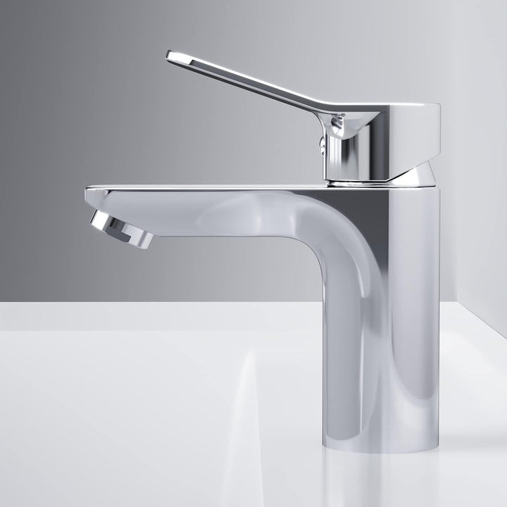 AM.PM X-Joy Waschtischarmatur mit Einhebelmischer | SoftMotion Keramikkartusche, Neoperl Aerator | k