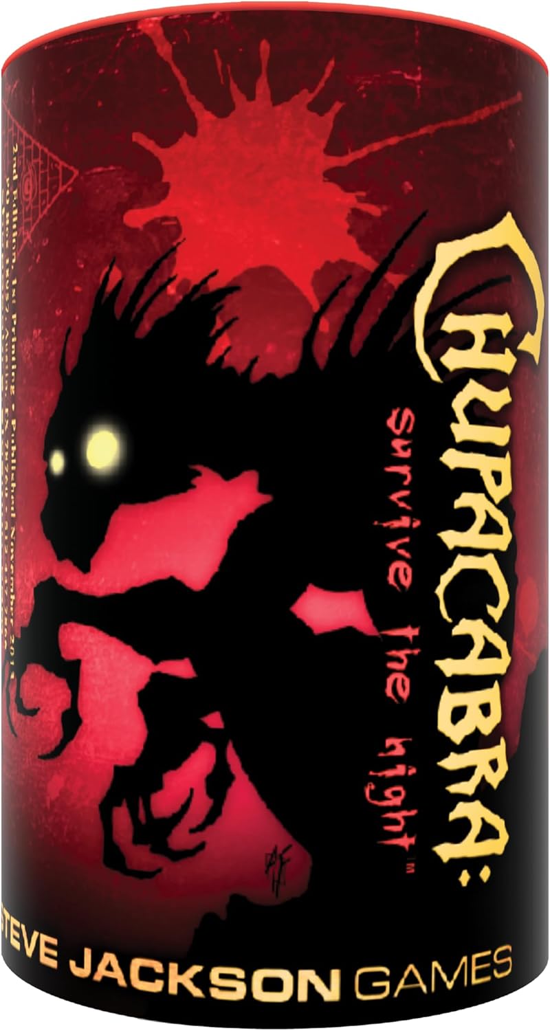 Steve Jackson Games | Chupacabra: Survive The Night | Fast-Paced Dice Game for 2 to 4 Players | Quic